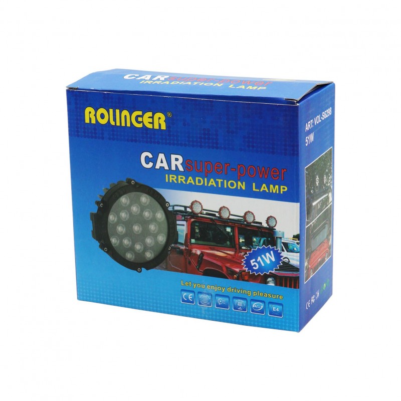 LED ΠΡΟΒΟΛΕΑΣ 51W VOL-S6298 AUTO/MOTO > ΦΩΤΙΣΜΟΣ AUTO/MOTO > LED ΦΩΤΑ/ΠΡΟΒΟΛΕΙΣ