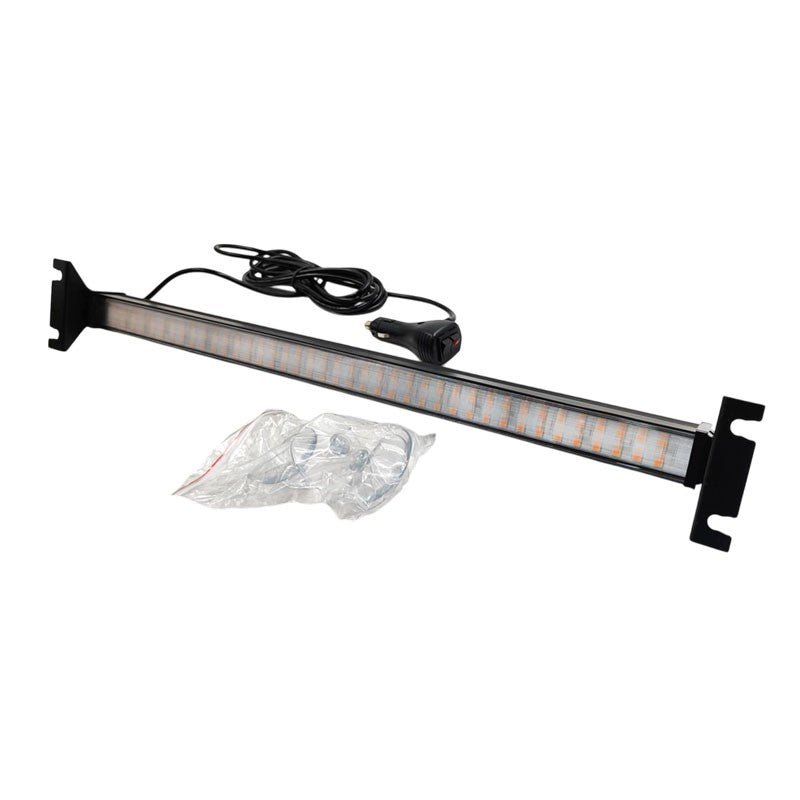 LED ΜΠΑΡΑ ΜΕ ΠΡΟΕΙΔΟΠΟΙΗΤΙΚΟ ΚΙΤΡΙΝΟ ΦΩΣ 58cm CY-80241