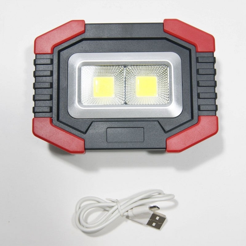 ΕΠΑΝΑΦΟΡΤΙΖΟΜΕΝΟΣ ΠΡΟΒΟΛΕΑΣ LED 6W 2xCOB ΜΕ micro-USB W918 ΚΕΝΤΡΙΚΟ > ΦΩΤΙΣΜΟΣ > ΠΡΟΒΟΛΕΙΣ