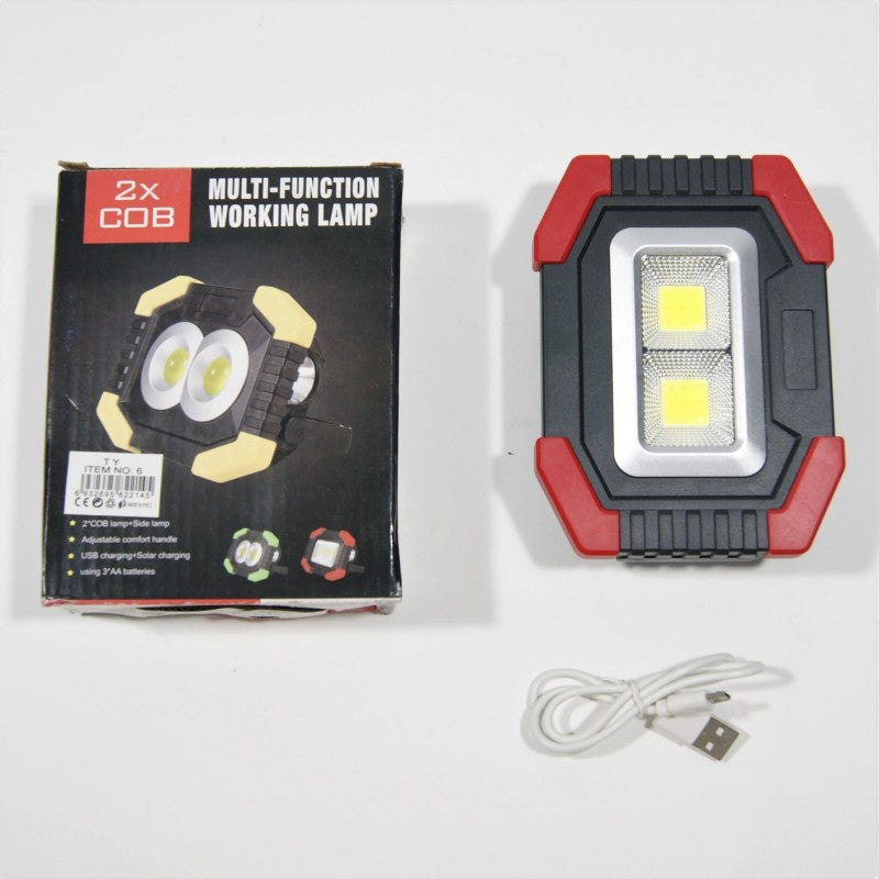 ΕΠΑΝΑΦΟΡΤΙΖΟΜΕΝΟΣ ΠΡΟΒΟΛΕΑΣ LED 6W 2xCOB ΜΕ micro-USB W918 ΚΕΝΤΡΙΚΟ > ΦΩΤΙΣΜΟΣ > ΠΡΟΒΟΛΕΙΣ