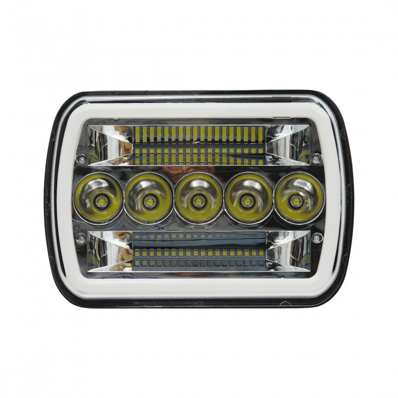 LED ΠΡΟΒΟΛΕΑΣ 7'' ΜΕ ΒΥΣΜΑ Η4 W11586-16 AUTO/MOTO > ΦΩΤΙΣΜΟΣ AUTO/MOTO > LED ΦΩΤΑ/ΠΡΟΒΟΛΕΙΣ > LED ΠΡΟΒΟΛΕΙΣ ΜΕ ANGEL EYES