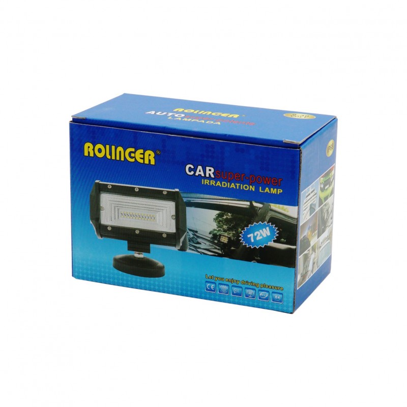 ΠΡΟΒΟΛΕΑΣ LED ΚΑΤΕΥΘΥΝΟΜΕΝΟΣ 72W ROLINGER VOL-S3036F AUTO/MOTO > ΦΩΤΙΣΜΟΣ AUTO/MOTO > LED ΦΩΤΑ/ΠΡΟΒΟΛΕΙΣ
