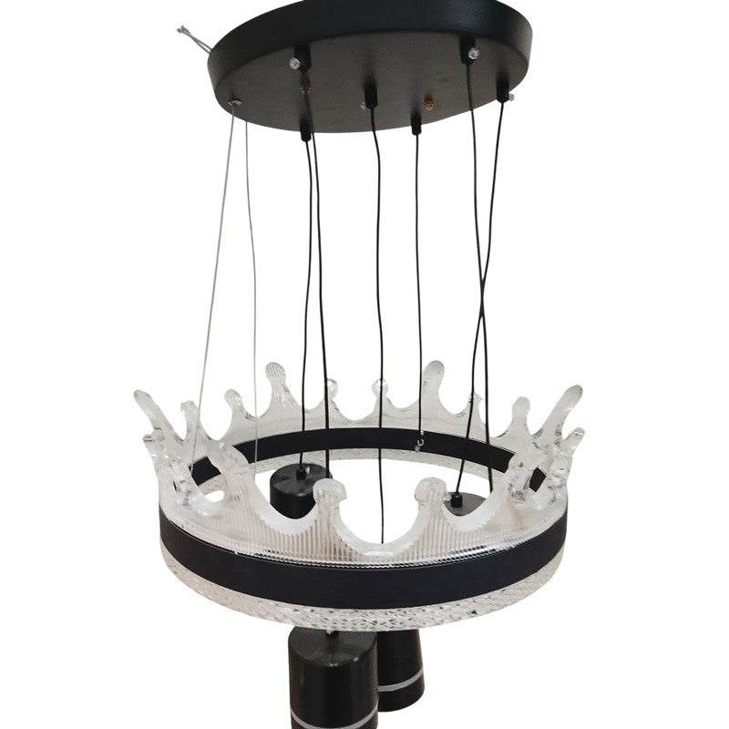 ΚΡΕΜΑΣΤΟ ΦΩΤΙΣΤΙΚΟ LED ΣΕ ΣΧΗΜΑ ΚΟΡΩΝΑΣ AD-06933 ΚΕΝΤΡΙΚΟ > ΦΩΤΙΣΜΟΣ > ΠΟΛΥΦΩΤΑ ΚΑΙ ΣΠΟΤ