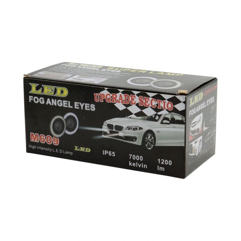 LED ΦΩΤΑ ΟΜΙΧΛΗΣ ΑΥΤΟΚΙΝΗΤΟΥ ΜΕ ANGEL EYES ΛΕΥΚΟ ΦΩΣ M609-89MM AUTO/MOTO > ΦΩΤΙΣΜΟΣ AUTO/MOTO > LED ΦΩΤΑ/ΠΡΟΒΟΛΕΙΣ > LED ΠΡΟΒΟΛΕΙΣ ΜΕ ANGEL EYES