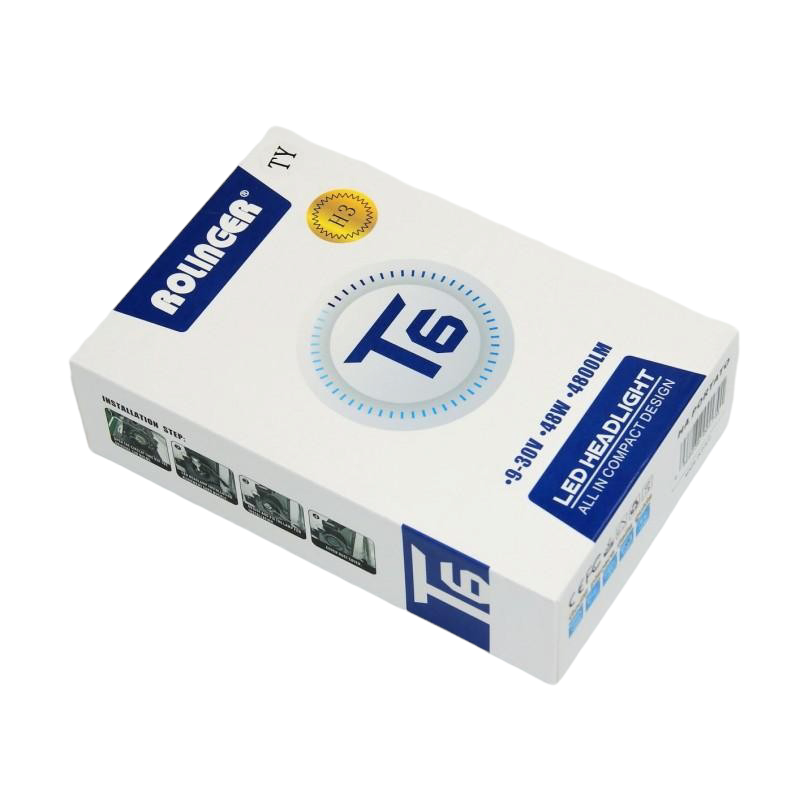ΣΕΤ ΛΑΜΠΕΣ LED AYTOKINHTOY T6/Η3 ROLINGER T6-Η3 AUTO/MOTO > ΦΩΤΙΣΜΟΣ AUTO/MOTO > LED ΦΩΤΑ/ΠΡΟΒΟΛΕΙΣ > H3