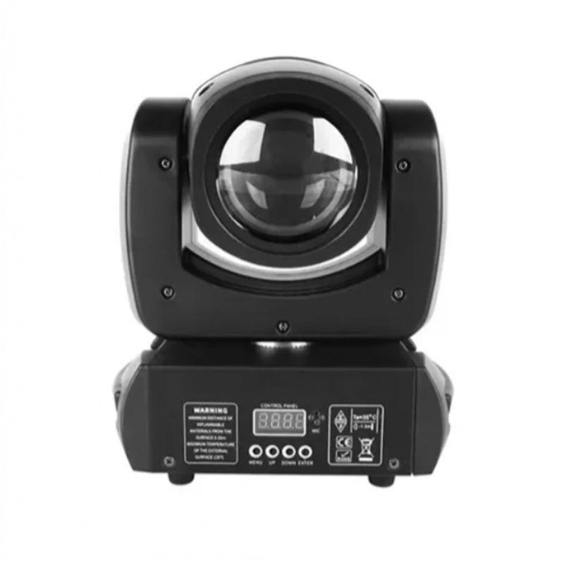 LED BEAM ΦΩΤΟΡΥΘΜΙΚΟ ΜΕ ΡΟΜΠΟΤΙΚΗ ΚΕΦΑΛΗ 100W KDB-03182 PRO LIGHT AND SOUND