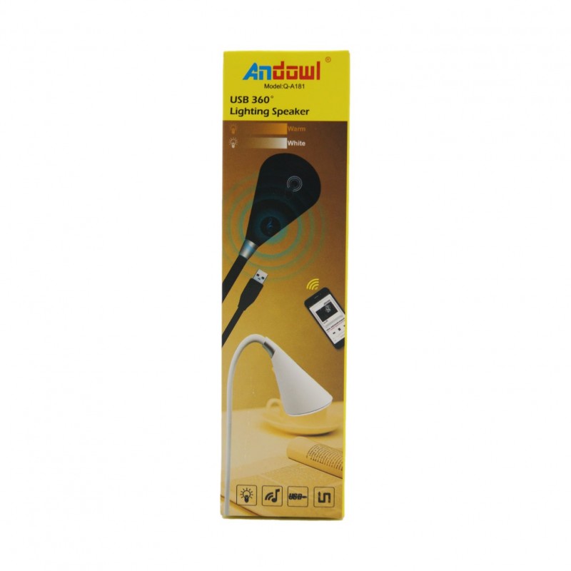 LED ΛΑΜΠΑ ΜΕ ΗΧΕΙΟ ΚΑΙ BLUETOOTH ANDOWL AN-Q-A181 ΚΕΝΤΡΙΚΟ > ΗΧΟΣ ΚΑΙ ΕΙΚΟΝΑ > ΑΞΕΣΟΥΑΡ ΗΧΟΥ ΚΑΙ ΕΙΚΟΝΑΣ