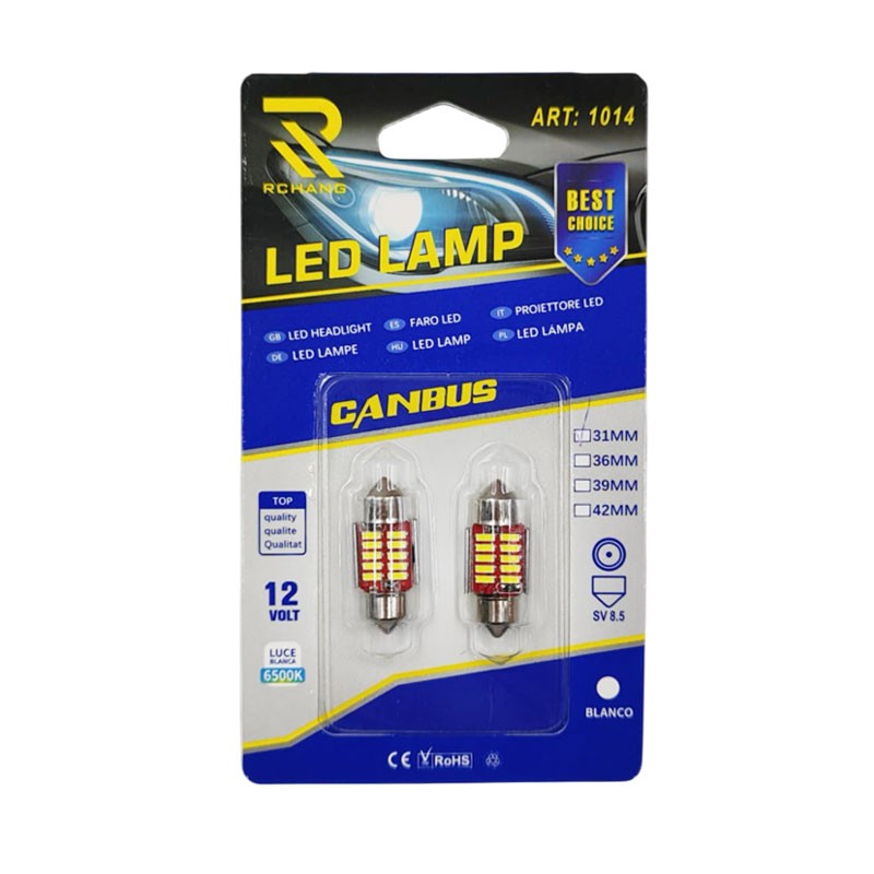 LED ΛΑΜΠΑ ΑΥΤΟΚΙΝΗΤΟΥ CANBUS 12V 31mm W08324-1-1 AUTO/MOTO > ΦΩΤΙΣΜΟΣ AUTO/MOTO > LED ΨΕΙΡΕΣ
