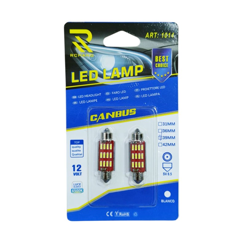 LED CANBUS ΛΑΜΠΕΣ ΑΥΤΟΚΙΝΗΤΟΥ 12V 39MM W08324-0 AUTO/MOTO > ΦΩΤΙΣΜΟΣ AUTO/MOTO > LED ΨΕΙΡΕΣ