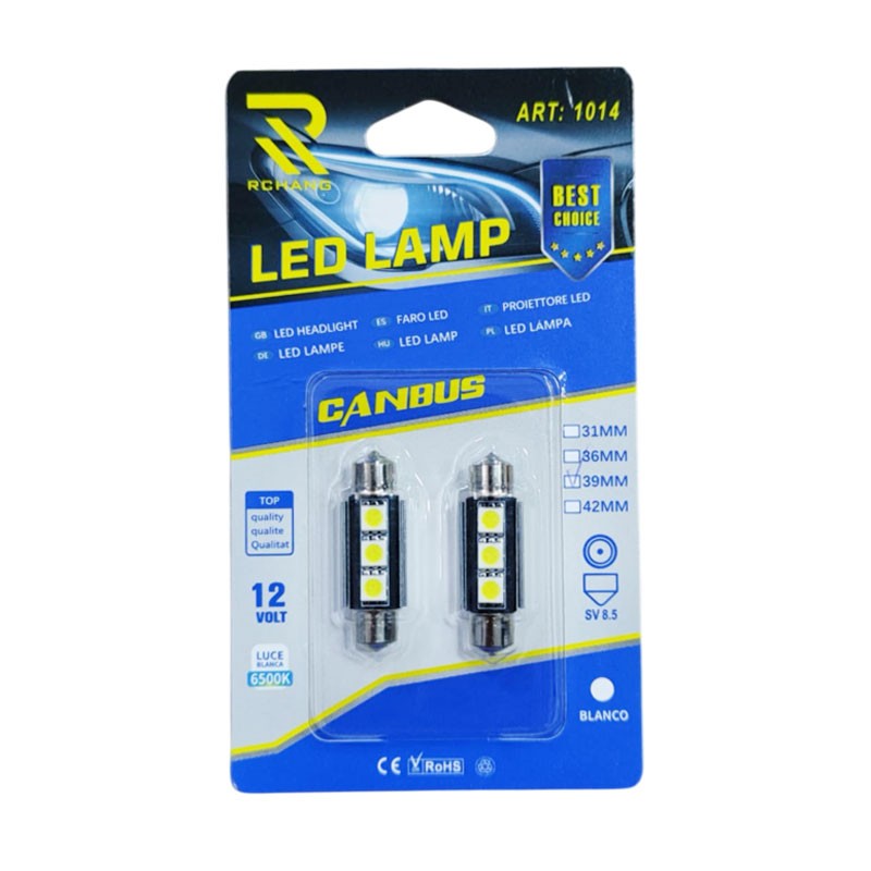 LED CANBUS ΛΑΜΠΕΣ ΑΥΤΟΚΙΝΗΤΟΥ 12V 39MM XM0046-2 AUTO/MOTO > ΦΩΤΙΣΜΟΣ AUTO/MOTO > LED ΨΕΙΡΕΣ