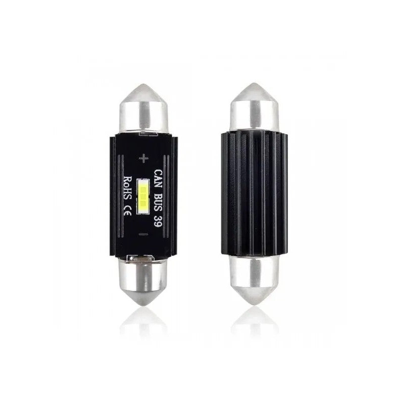 LED ΛΑΜΠΕΣ CANBUS 39mm/6500K W13835-2