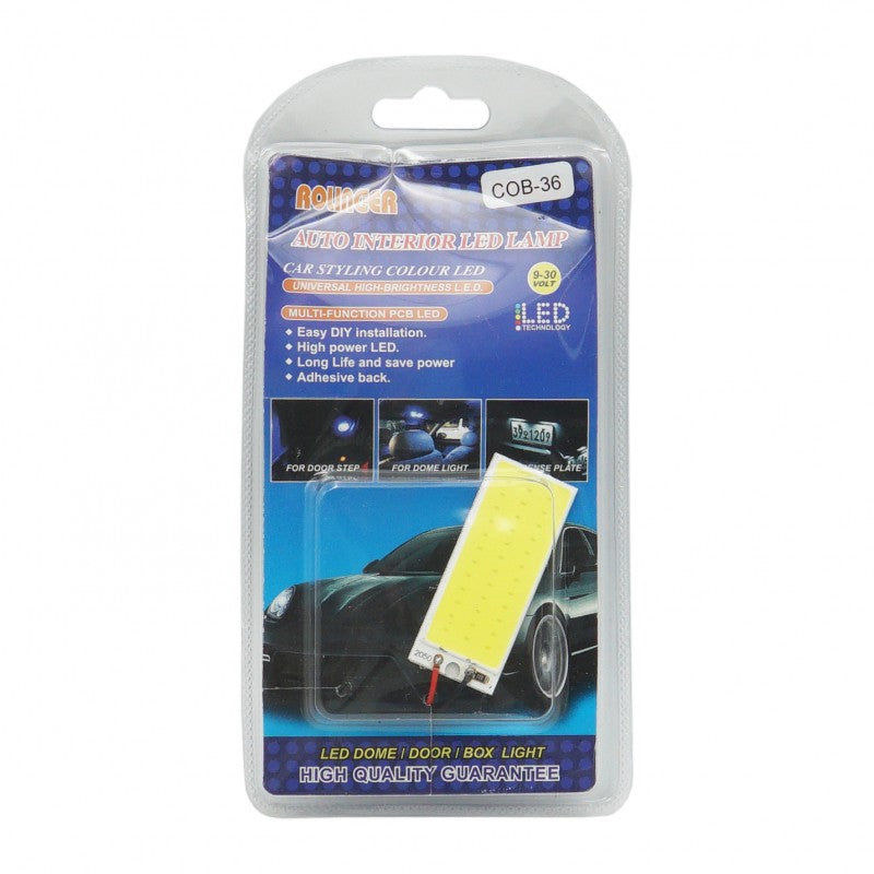 LED COB ΛΑΜΠΑ ΑΥΤΟΚΙΝΗΤΟΥ 12V COB-36 AUTO/MOTO > ΦΩΤΙΣΜΟΣ AUTO/MOTO