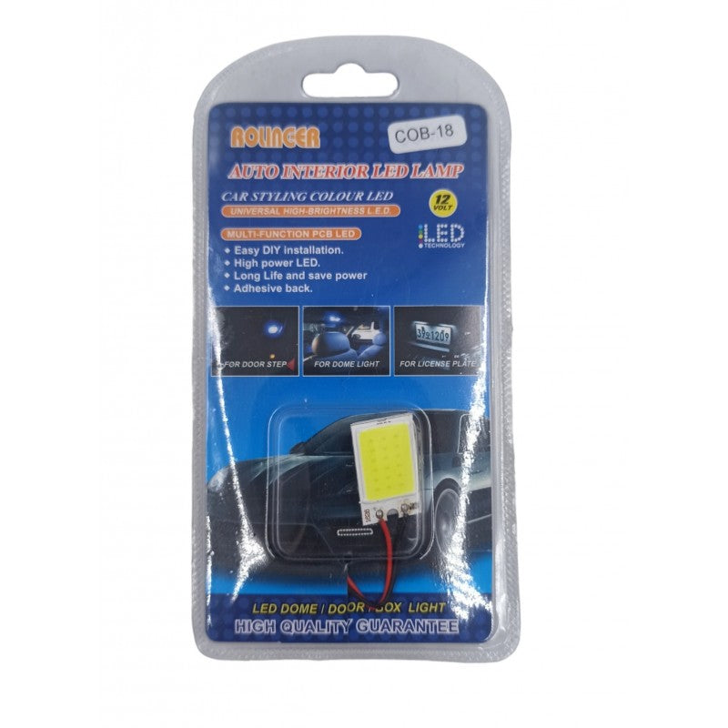 LED COB ΛΑΜΠΑ 12V/3x1.5cm COB-18 AUTO/MOTO > ΦΩΤΙΣΜΟΣ AUTO/MOTO > LED ΨΕΙΡΕΣ
