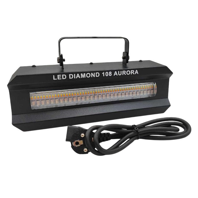 ΦΩΤΟΡΥΘΜΙΚΟ LED DIAMOND 108 AURORA STROBE LIGHT 30x10cm KY-12002 PRO LIGHT AND SOUND
