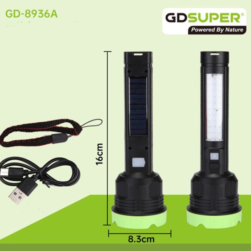LED ΗΛΙΑΚΟΣ ΕΠΑΝΑΦΟΡΤΙΖΟΜΕΝΟΣ ΦΑΚΟΣ GD-8936A HOBBY > ΚΑΜΠΙΝΓΚ > ΛΑΜΠΕΣ ΚΑΙ ΦΑΚΟΙ