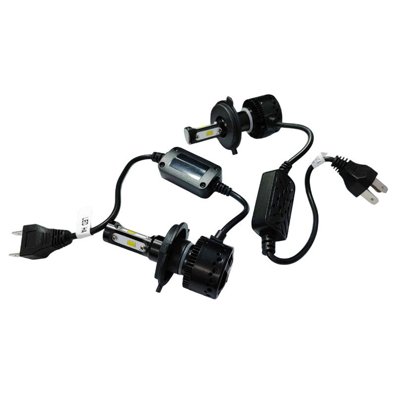 ΣΕΤ LED ΛΑΜΠΕΣ ΑΥΤΟΚΙΝΗΤΟΥ HEADLIGHT H4 T10 36W/3800LM T10-H4