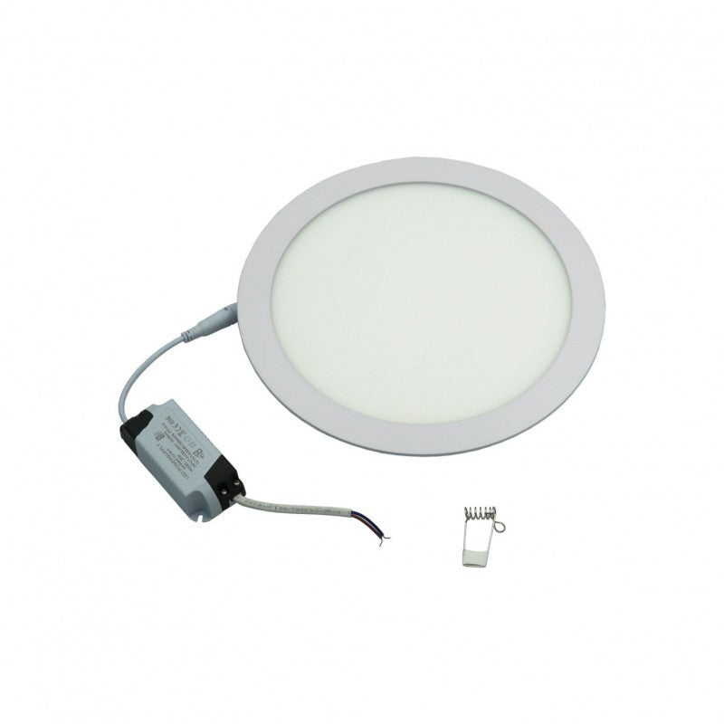LED PANEL LIGHT 18W ΣΤΡΟΓΓΥΛΟ  LED-00159 ΚΕΝΤΡΙΚΟ