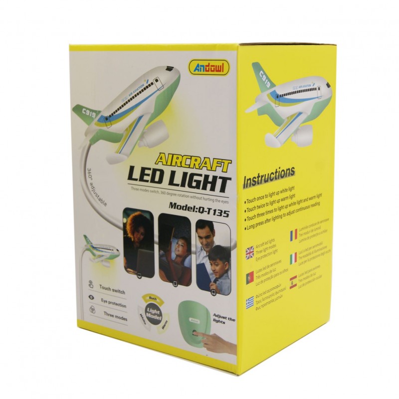 ΦΩΣ LED ΑΕΡΟΣΚΑΦΟΣ Q-T135 ΚΕΝΤΡΙΚΟ > ΦΩΤΙΣΜΟΣ