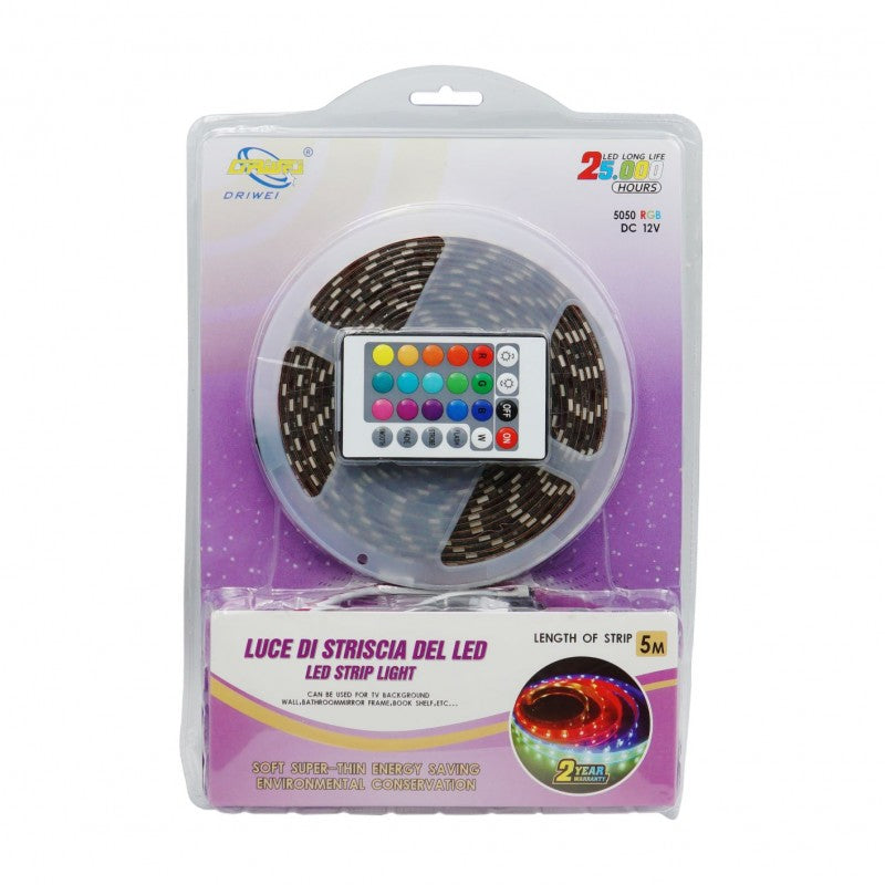 ΤΑΙΝΙΑ LED RGB 5m CA-0063 ΚΕΝΤΡΙΚΟ > ΦΩΤΙΣΜΟΣ > ΤΑΙΝΙΕΣ LED