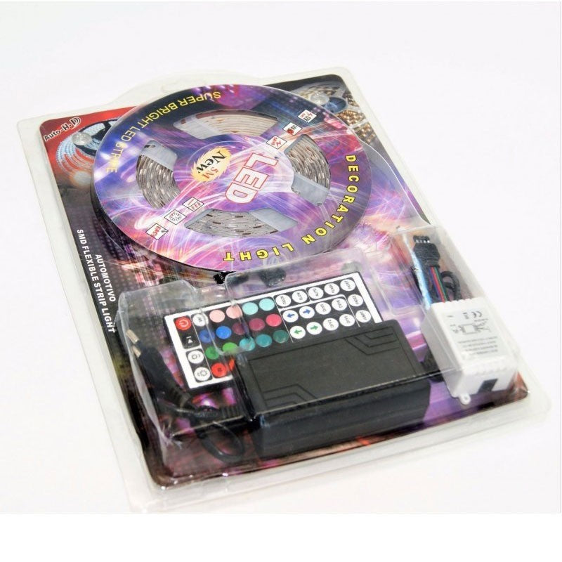 LED ΤΑΙΝΙΑ RGB 5m ΜΕ ΤΡΟΦΟΔΟΤΙΚΟ & ΤΗΛΕΧΕΙΡΙΣΤΗΡΙΟ RGB5050A ΚΕΝΤΡΙΚΟ > ΦΩΤΙΣΜΟΣ > ΤΑΙΝΙΕΣ LED