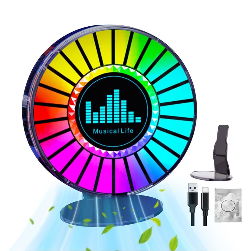 LED RGB ΦΩΤΟΡΥΘΜΙΚΟ ΑΥΤΟΚΙΝΗΤΟΥ ΜΕ ΑΡΩΜΑΤΙΚΟ XD-04097 AUTO/MOTO > ΑΞΕΣΟΥΑΡ AUTO/MOTO