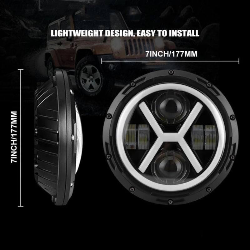 LED ΠΡΟΒΟΛΕΑΣ UNIVERSAL 7" 12-80V SY-GZD0022A AUTO/MOTO > ΦΩΤΙΣΜΟΣ AUTO/MOTO > LED ΦΩΤΑ/ΠΡΟΒΟΛΕΙΣ