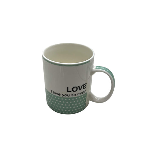 Cup with English Word “Love” (Φ8cm, Height 9.5cm)