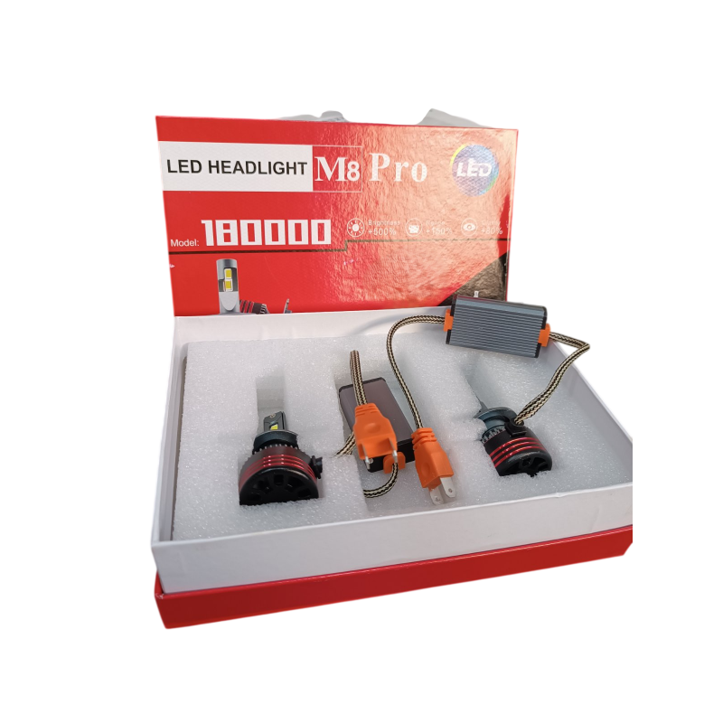M8 PRO LED ΛΑΜΠΕΣ ΑΥΤΟΚΙΝΗΤΟΥ H7 HD-801234-H7