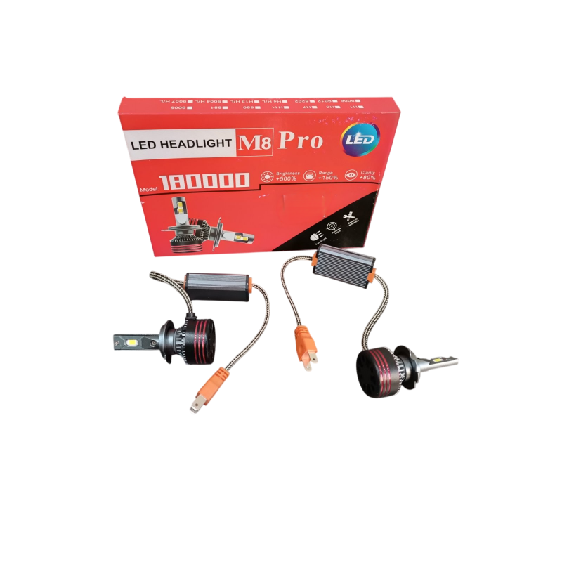 M8 PRO LED ΛΑΜΠΕΣ ΑΥΤΟΚΙΝΗΤΟΥ H7 HD-801234-H7