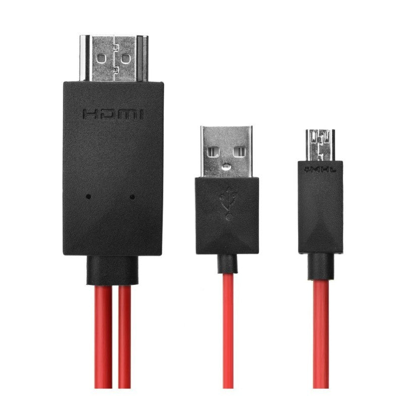 ΚΑΛΩΔΙΟ MHL MICRO USB HDMI 4K HDTV 1.8m 11PIN 17694-17