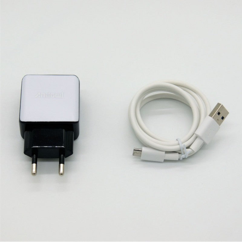 ΦΟΡΤΙΣΤΗΣ micro-USB ΜΕ 2 ΘΥΡΕΣ 2.1A ANDOWL PH-AN-DTT01