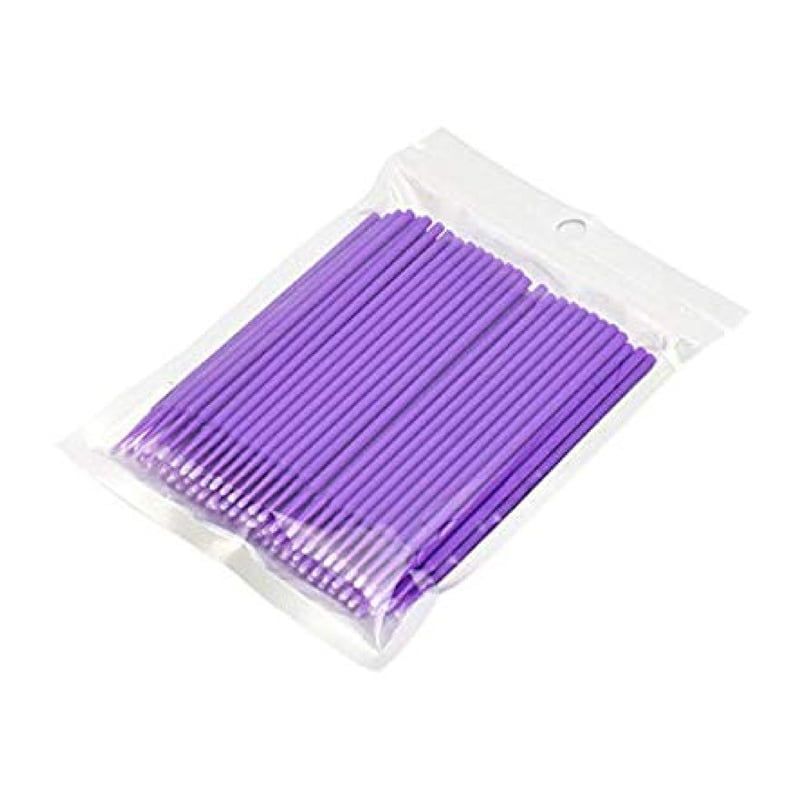 Μίας χρήσης microbrush lash επέκταση βλεφαρίδων 100τεμ.- Μπατονέτα βλεφαρίδας  - All Eyelash Lifting