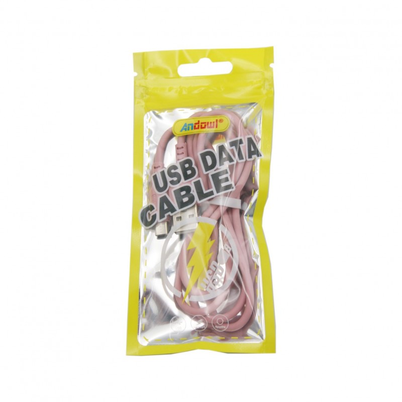 ΚΑΛΩΔΙΟ ΜΕΤΑΦΟΡΑΣ ΔΕΔΟΜΕΝΩΝ MicroUSB ANDOWL AN-1053 ΚΕΝΤΡΙΚΟ > ΕΙΔΗ ΥΠΟΛΟΓΙΣΤΩΝ