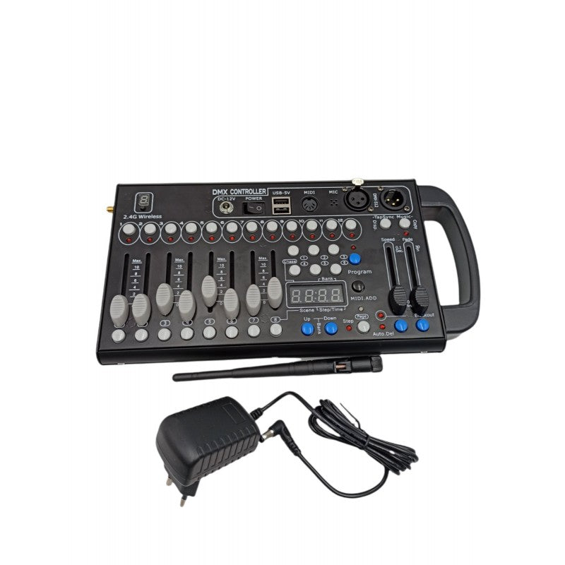 MINI DMX CONTROLLER ΚΟΝΣΟΛΑ ΦΩΤΙΣΜΟΥ ΜΕ 192 ΚΑΝΑΛΙΑ KY006 ΚΕΝΤΡΙΚΟ > ΗΧΟΣ ΚΑΙ ΕΙΚΟΝΑ > ΗΧΟΣ