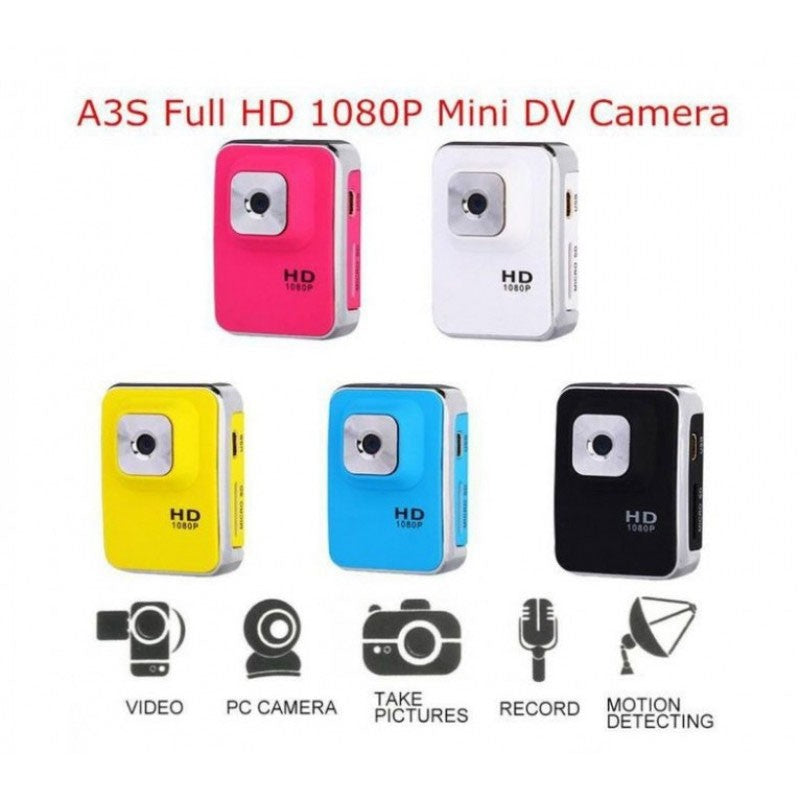 MINI DV ΚΑΜΕΡΑ FULL HD 1920x1080 A3S 1715-481 ΚΕΝΤΡΙΚΟ > ΑΣΦΑΛΕΙΑ > ΚΑΜΕΡΕΣ CCTV