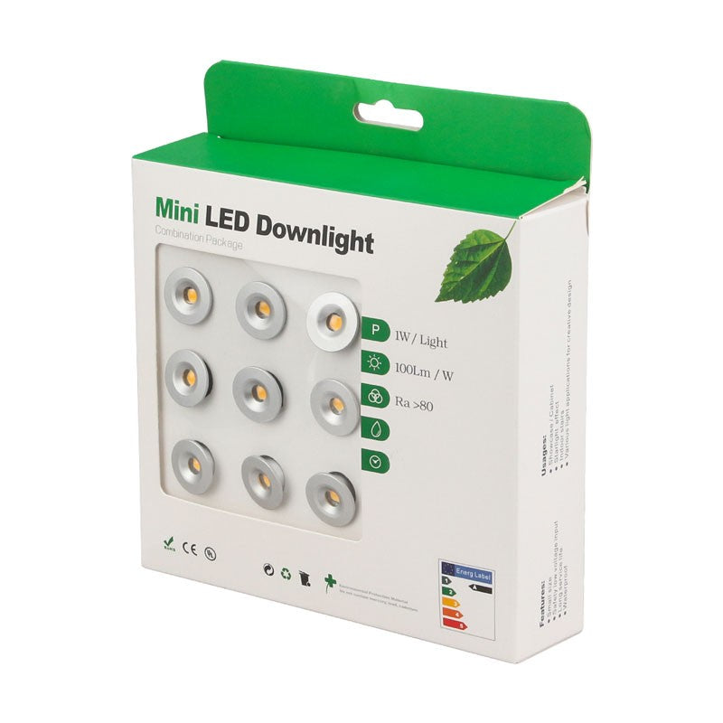 MINI LED ΦΩΤΑΚΙΑ 9ΤΜΧ 1W ΤΥ-0231 ΚΕΝΤΡΙΚΟ > ΦΩΤΙΣΜΟΣ > ΠΟΛΥΦΩΤΑ ΚΑΙ ΣΠΟΤ