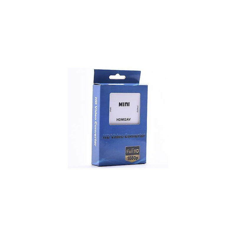 MINI ΜΕΤΑΤΡΟΠΕΑΣ VIDEO CONVERTER AV2HDMI 1080p TY-05001