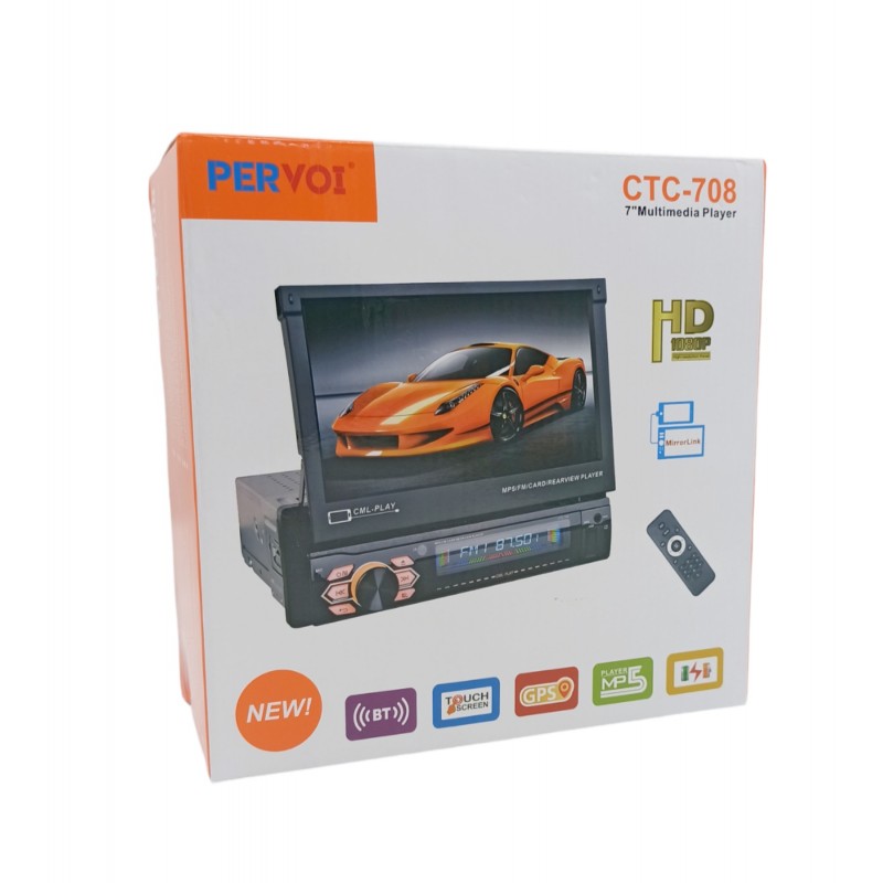 MULTIMEDIA PLAYER 7'' ΜΕ ΟΘΟΝΗ ΑΦΗΣ CTC-708 MY-708 AUTO/MOTO > ΗΧΟΣ & ΕΙΚΟΝΑ AUTO/MOTO > ΟΘΟΝΕΣ MEDIA & GPS