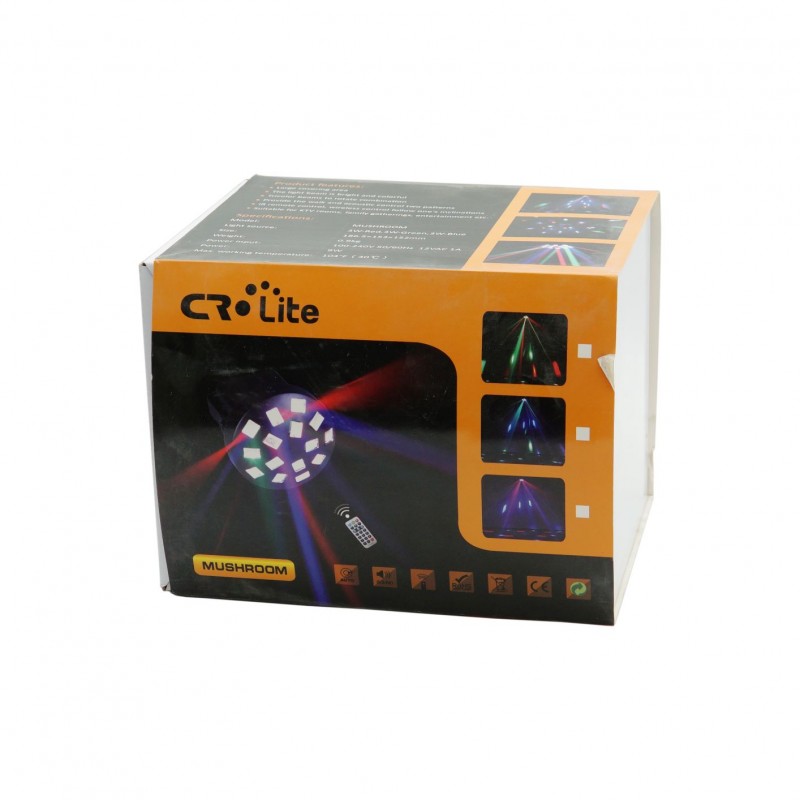 ΦΩΤΟΡΥΘΜΙΚΟ MUSHROOM RGB PRO-32114 PRO LIGHT AND SOUND
