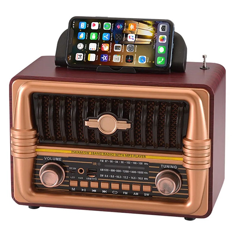 NNS RETRO ΦΟΡΗΤΟ ΡΑΔΙΟΦΩΝΟ ΕΠΑΝΑΦΟΡΤΙΖΟΜΕΝΟ ΜΕ BLUETOOTH & USB NS-8079BT ΚΕΝΤΡΙΚΟ > ΗΧΟΣ ΚΑΙ ΕΙΚΟΝΑ > ΗΧΟΣ > ΡΑΔΙΟΦΩΝΑ