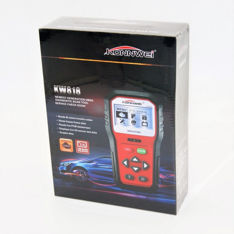 OBDII KONNWEI KW-818 AU-KW-818 AUTO/MOTO > ΕΡΓΑΛΕΙΑ AUTO/MOTO