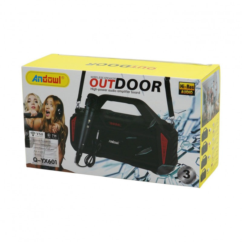 ΦΟΡΗΤΟ ΗΧΕΙΟ OUTDOOR ANDOWL AN-Q-YX601 ΚΕΝΤΡΙΚΟ > ΗΧΟΣ ΚΑΙ ΕΙΚΟΝΑ > ΗΧΟΣ > ΗΧΕΙΑ
