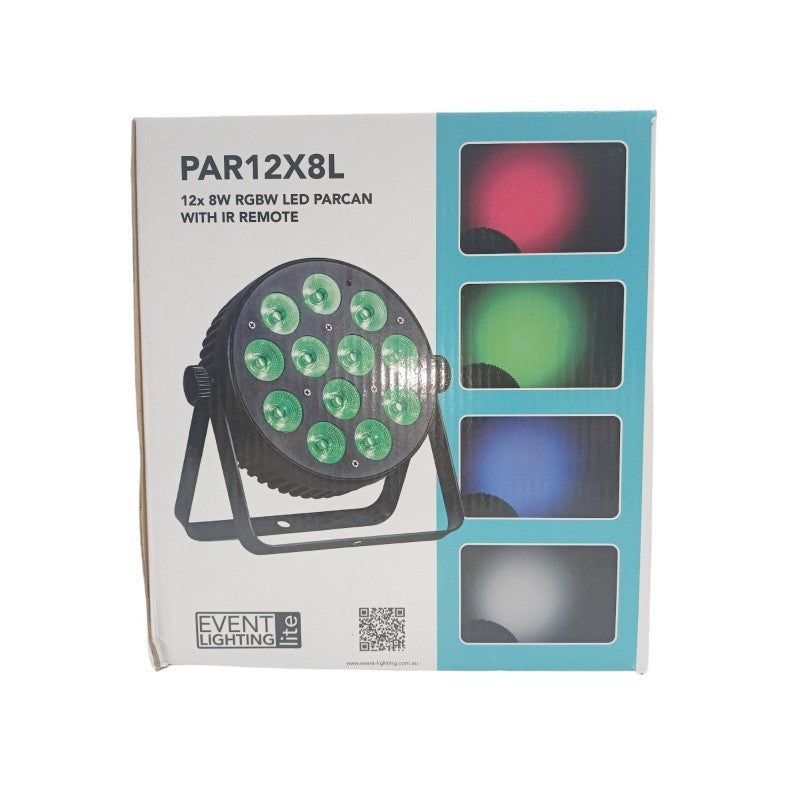 ΦΩΤΟΡΥΘΜΙΚΟ PAR LED RGBW 18x8W XX-02291 PRO LIGHT AND SOUND