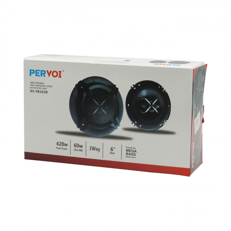 PERVOI ΣΕΤ ΗΧΕΙΑ 3 ΔΡΟΜΩΝ 6'' XS-FB1630 AUTO/MOTO > ΗΧΟΣ & ΕΙΚΟΝΑ AUTO/MOTO > ΗΧΟΣΥΣΤΗΜΑΤΑ