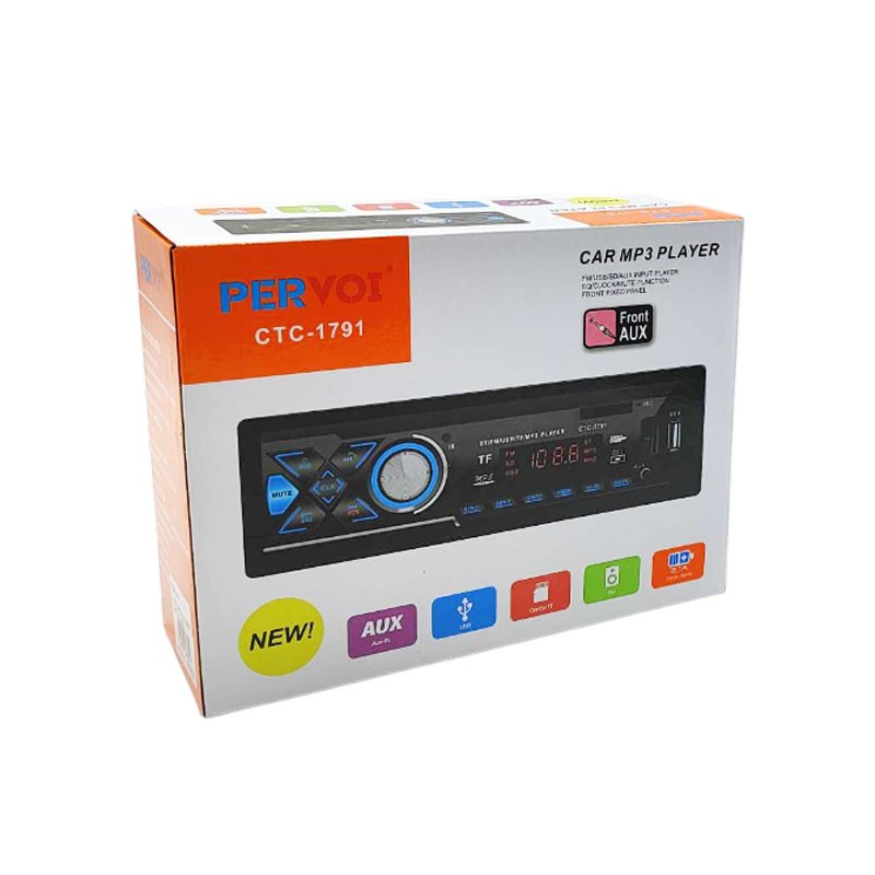 PERVOI MP3 PLAYER ΑΥΤΟΚΙΝΗΤΟΥ 12V 50Wx4 MY-1791 AUTO/MOTO > ΗΧΟΣ & ΕΙΚΟΝΑ AUTO/MOTO > ΗΧΟΣΥΣΤΗΜΑΤΑ