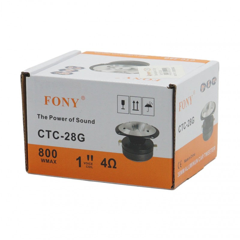 PERVOI TWEETER ΑΛΟΥΜΙΝΙΟΥ 38mm CTC-28G AUTO/MOTO > ΗΧΟΣ & ΕΙΚΟΝΑ AUTO/MOTO > ΗΧΟΣΥΣΤΗΜΑΤΑ