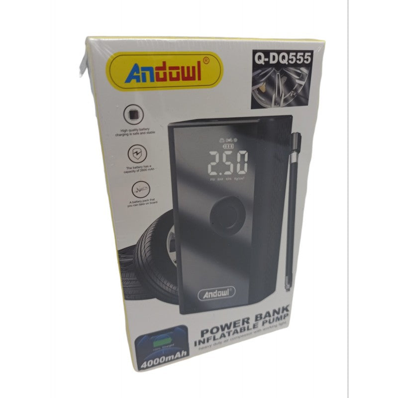 ΤΡΟΜΠΑ ΑΥΤΟΚΙΝΗΤΟΥ ΚΑΙ POWER BANK ANDOWL Q-DQ555 AUTO/MOTO > ΕΡΓΑΛΕΙΑ AUTO/MOTO > ΤΡΟΜΠΕΣ/ΚΟΜΠΡΕΣΕΡ ΑΕΡΟΣ