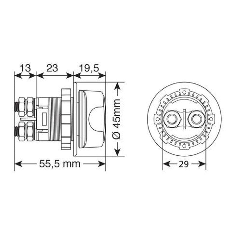 ΔΙΑΚΟΠΤΗΣ POWER-OFF ΜΠΑΤΑΡΙΑΣ 12-24V 100A W15888-1 AUTO/MOTO > ΑΞΕΣΟΥΑΡ AUTO/MOTO
