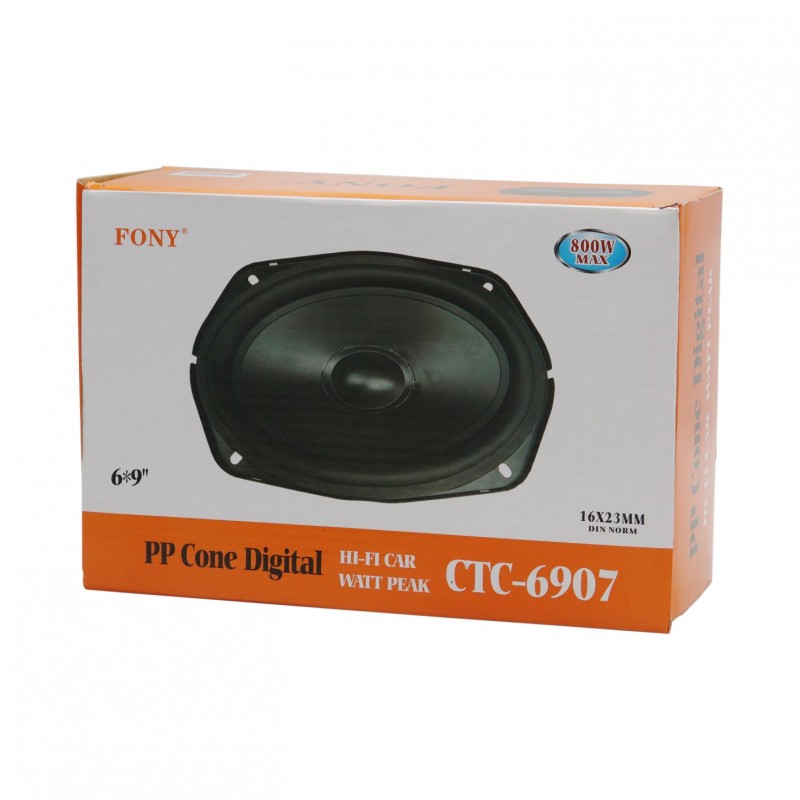 ΗΧΕΙΟ ΑΥΤΟΚΙΝΗΤΟΥ PP CONE 800W CTC-6907 AUTO/MOTO > ΗΧΟΣ & ΕΙΚΟΝΑ AUTO/MOTO > ΗΧΟΣΥΣΤΗΜΑΤΑ