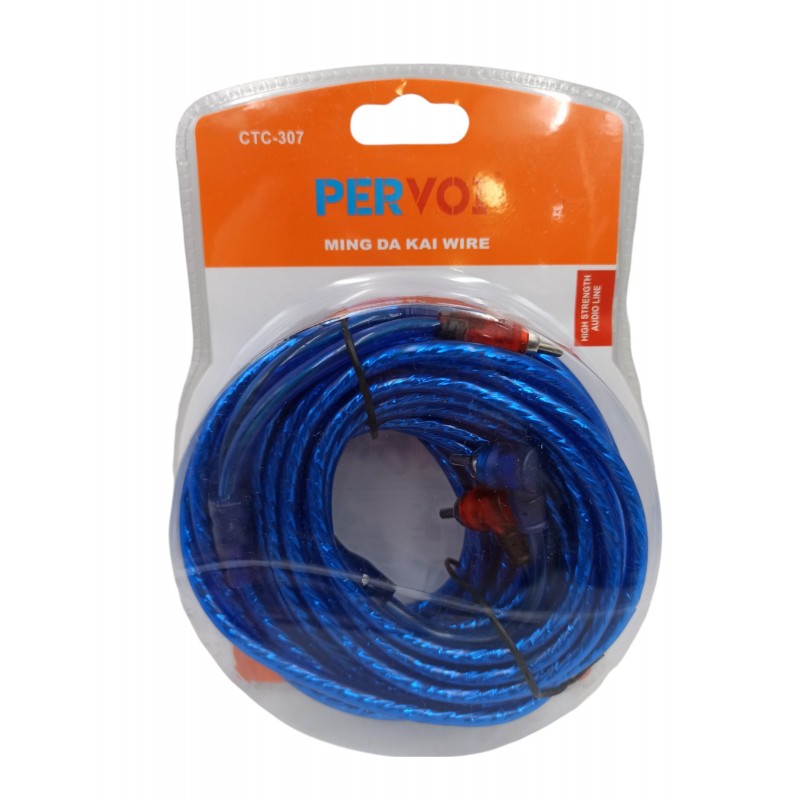 ΚΑΛΩΔΙΟ RCA 10m CTC-307B AUTO/MOTO > ΗΧΟΣ & ΕΙΚΟΝΑ AUTO/MOTO > ΗΧΟΣΥΣΤΗΜΑΤΑ